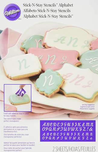 Stick and Stay Monogram Stencils